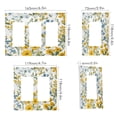 thumbnail image 2 of Yayeee Rocker Switch Wall Plate 1-Gang 4.6"x2.9" Home Decorative Outlet Cover, Yellow Floral, 2 of 6