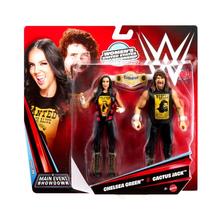WWE Main Event Showdown Chelsea Green & Cactus Jack Action Figures