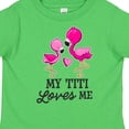thumbnail image 4 of Inktastic My Titi Loves Me with Two Flamingos Boys or Girls Toddler T-Shirt, 4 of 5