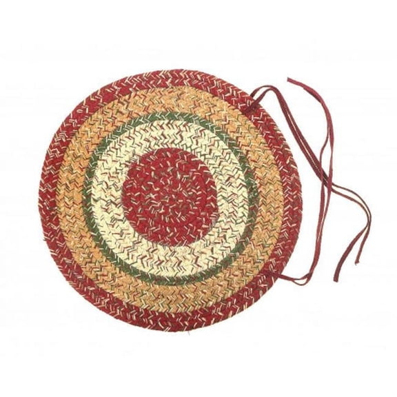 Braided Chair Pad, Rosemary