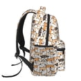 thumbnail image 3 of Easygdp Shiba Inu Dog Mochila Ergonómica Versátil para Laptop - Múltiples Bolsillos, Correas Ajustables, Unisex para Escuela, Viajes y Actividades al Aire Libre-One Size, 3 of 5