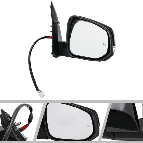 Passenger Side Mirror for 2016 2017 2018 2019 2020 2021 2022 TACOMA Mirror Heated Turn Signal Black Cap Electric Folding