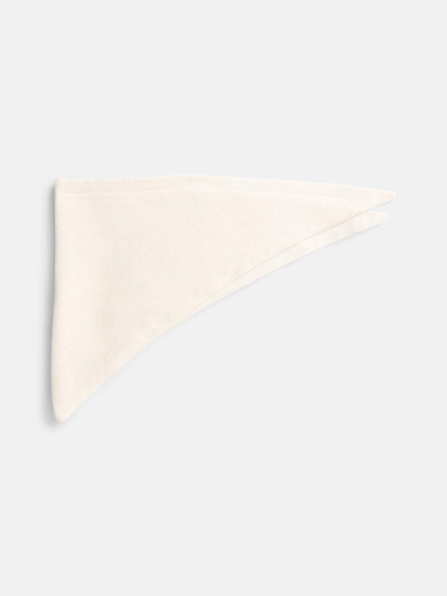Scenario Women's Solid Knit Kite Scarf, Winter White