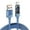 Blue, variant on MOMOJIA 100W USB to USB C Cable with Clear Housing Auto Cutoff For Multiple Devices