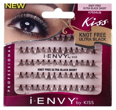 Kiss I Envy Knot Free Short 70 Lashes Ultra Black