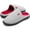 Light Gray/Red, variant on Bergman Kelly Men's Slippers, Two-tone Indoor/Outdoor Clog Style (Ranger Collection - Scuff Style), US Company