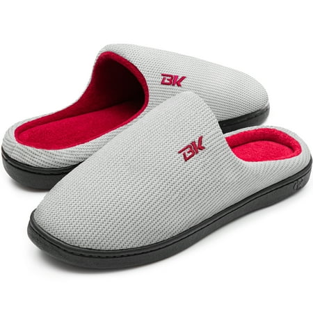

Bergman Kelly Men s Slippers Two-Tone Indoor/Outdoor Clog Style Slippers w/ Memory Foam House Shoes for Men Ranger Collection