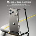 thumbnail image 2 of Compatible with iPhone 17 Pro Max Aluminum Alloy Bumper Frame, Raised Edge Protection, Luxury Shock-Absorbent Heat Dissipation Lightweight Non-Slip, Slim Hard Armor Metal + Silicone, Gray, 2 of 6