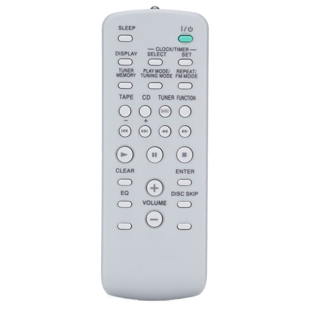 RMSC1 Mando a distancia de repuesto para Sony MHCGX450 CMTNE3 MHCGX250 MHCGX450 CMTNE3 Mini sistema estéreo Hi Fi