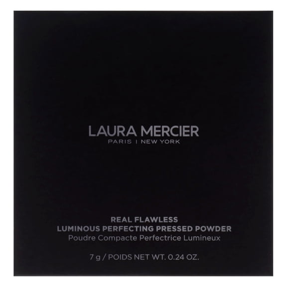 Real Flawless Luminous Perfecting Pressed Powder - Translucent Honey by Laura Mercier for Women - 0.23 oz Powder