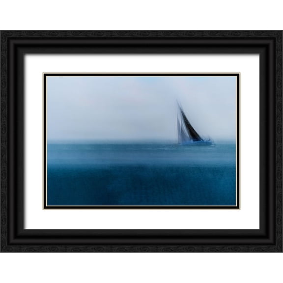 Malovrh, Milan 14x11 Black Ornate Wood Framed with Double Matting Museum Art Print Titled - Balance