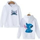 thumbnail image 2 of Novedad en sudaderas con capucha de Stitch, ropa de dibujos animados para niños, niñas y niños, sudadera de Lilo y Stitch, sudadera con capucha de manga, top informal para bebés, 2 of 4