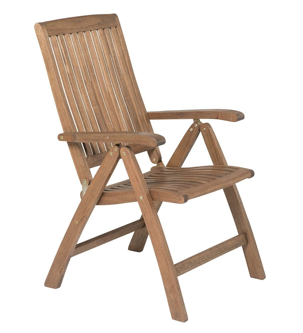 5Position Eucalyptus Chair in Natural  Walmart.com