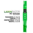 thumbnail image 2 of LawnRAZOR High Lift Blade for Toro 21 inch Recycler 62-7700 810-CBL2350D, 2 of 6