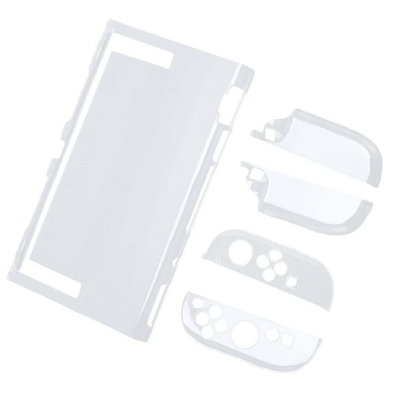 Gaming Console Protective Case, Handheld Game Console Cover Impact Resisting Clear ABS Material Accurate Openings Split Type Installation for Daily Use