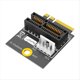 thumbnail image 1 of Adaptador M.2 NGFF Key +E/E A PCI-E 1X Tarjeta Convertidora PCI Express 1X con Cable de AlimentacióN, 1 of 5