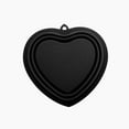 thumbnail image 4 of Unique Bargains 1 Pc Portable Heart Makeup Brush Cleaning Mat Black, 4 of 7