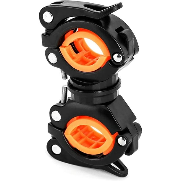 Jinsinto Bicycle Accessories Bike Light Holder Bicycle Lamp Holder 360 Rotatable Light Holder Universal Clip on Handlebar for Mountain Bike Outdoor Riding Walmart