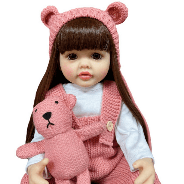 Muñecas Reborn realistas para bebés, juguete de bebé de silicona completo, vinilo de 50CM, muñeca de niña recién nacida, regalo de princesa para niños pequeños
