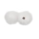 thumbnail image 2 of Advancent Bolas de piel de zorro pompones DIY sombreros de invierno bufanda Skullies de punto DIY manualidades hechas a mano fiesta Navidad ropa de felpa Artesanía blanco Advancent HA059883-02, 2 of 6