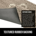 thumbnail image 5 of GORILLA GRIP Ultra Absorbent Grippy Doormat for Muddy Dog Paws, Machine Washable Soak Stopper Rugs Cleaner Floors, Bed Mat for Dirty Dogs, Indoor Door Rug Pet Bed Mats 30x18 Paw Beige Ivory, 5 of 9