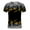 Yellow 01009, variant on Mens Summer Graphic Tees 3D flames Pattern T-Shirts Fashion Casual Short Sleeve Tops Lightweight Beach Vacation T Shirts