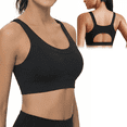 thumbnail image 4 of MLDRA Athletic Bra for Women Backless High Support Push Up Bra Sports Bras with Hollow Out Design Ideal for Running Jogging and Gym, 4 of 7