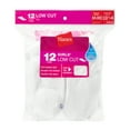 thumbnail image 2 of Low-Cut Socks, 12 Pairs, Moisture-Wicking Socks for Girls, Cushioned, 2 of 5