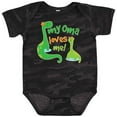 thumbnail image 3 of Inktastic My Oma Loves Me Dinosaur Boys Baby Bodysuit, 3 of 5