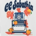 thumbnail image 5 of Men's New Era CC Sabathia White New York Yankees 2025 National Baseball Hall of Fame Grapefruit Chair T-Shirt, 5 of 7