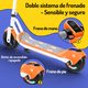 thumbnail image 3 of Scooter Eléctrico Infantil Honey Whale E2 Naranja, 3 of 8