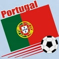 thumbnail image 2 of CafePress - Portugal Soccer Team Infant Bodysuit - Baby Light Bodysuit, Size Newborn - 24 Months, 2 of 4