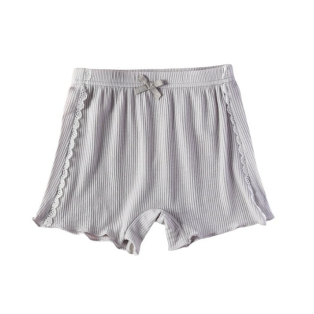 Little Girls Summer Insurance Underpants Layer Front Shorts For Women Solid Color Pants Girl Thin Style