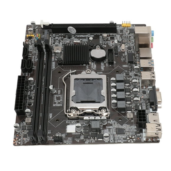 Micro Atx Motherboard, 32GBS Gaming Motherboard, PCIE X16 Gen 3.0, Dual DDR4 Memory, Support Intel 6 7 8 9 Generation I3 I5 I7, HD Multimedia Interface, Multiple USB Ports, VGA