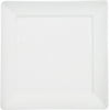 F-SQ8 Paris-French Square 9-Inch New Bone White Porcelain Thin Square Plate, Box of 24