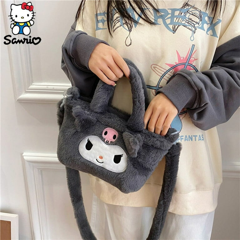 Plushies Sanrio Shoulder Bag Plush Kuromi Handbag My Melody