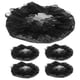 thumbnail image 3 of FELTECHELECTR 6 piezas de redecillas elásticas para el cabello para moños, redecillas elásticas para el cabello para mujeres y niñas, 3 of 4