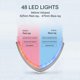 thumbnail image 5 of V Face Lift Chin V Line Up Lift Belt Red Blu LED con control remoto Regalo para mujeres, 5 of 5
