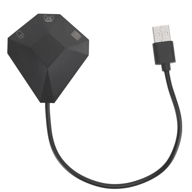 Mouse Converter Adapter, Small Size Keyboard And Mouse Converter, Novel Appearance Headset Adapter For Xbox360 PS3