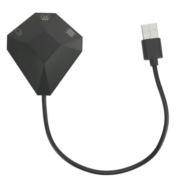 Mouse Converter Adapter, Small Size Keyboard And Mouse Converter, Novel Appearance Headset Adapter For Xbox360 PS3