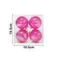 thumbnail image 3 of Kit De 4 Esferas Navideñas Rosas Iridiscente 20 Cm Adornos, 3 of 3