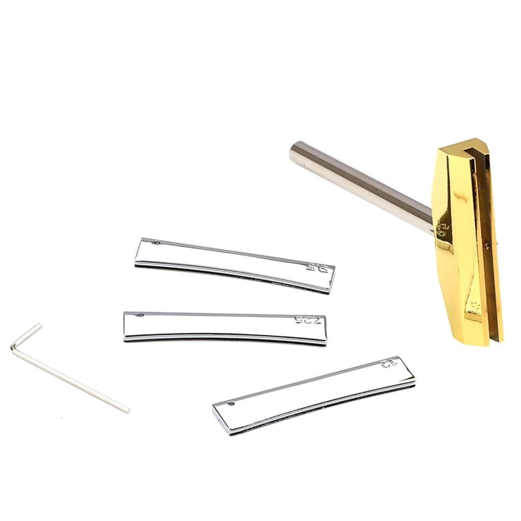 CEORPER Fretboard Press Caul & Radian Fret Inserts Guitar Bass Fingerboard Pressings Tool