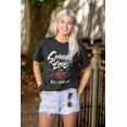 thumbnail image 4 of Cute Spread the Love Trending Quote Women's Graphic T Shirt Tees Brisco Brands M, 4 of 5