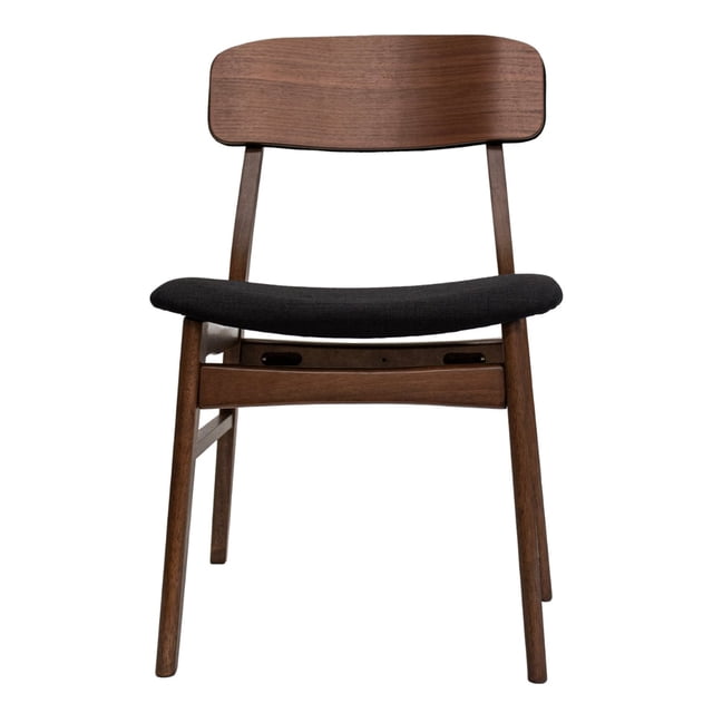 Set De 2 Sillas Tripoli Dark Black Estilo Extravaganza Sala Comedor Cocina