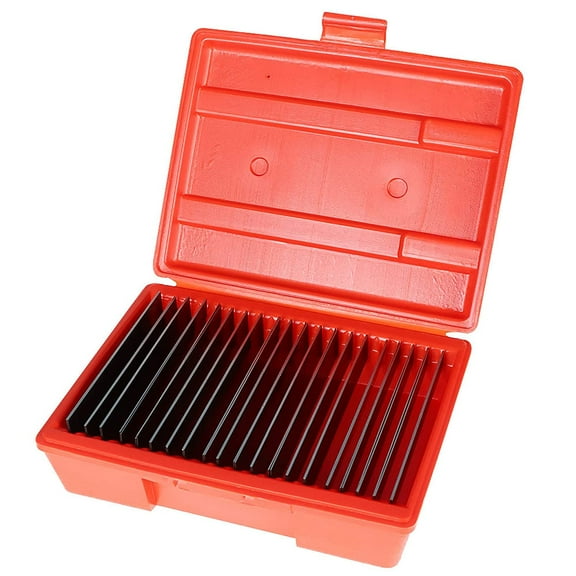 waltyotur 1/32 Inch Steel Parallel Set 1/32 x 6 Inch Accuracy 0.0002 Inch for Layout Work, Standard and Setup 20 Pairs