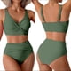 thumbnail image 3 of Conjunto de Bikini con Falda de Baño para Mujer, Verde , Talla M, 3 of 7