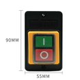 thumbnail image 2 of Motor Machine Drill On Off Push Button Switch Water Proof Fit for 10A 220/380V, 2 of 7