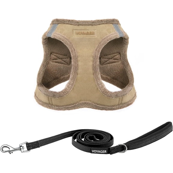 Best Pet Supplies Voyager Step-In Plush Suede Dog Harness