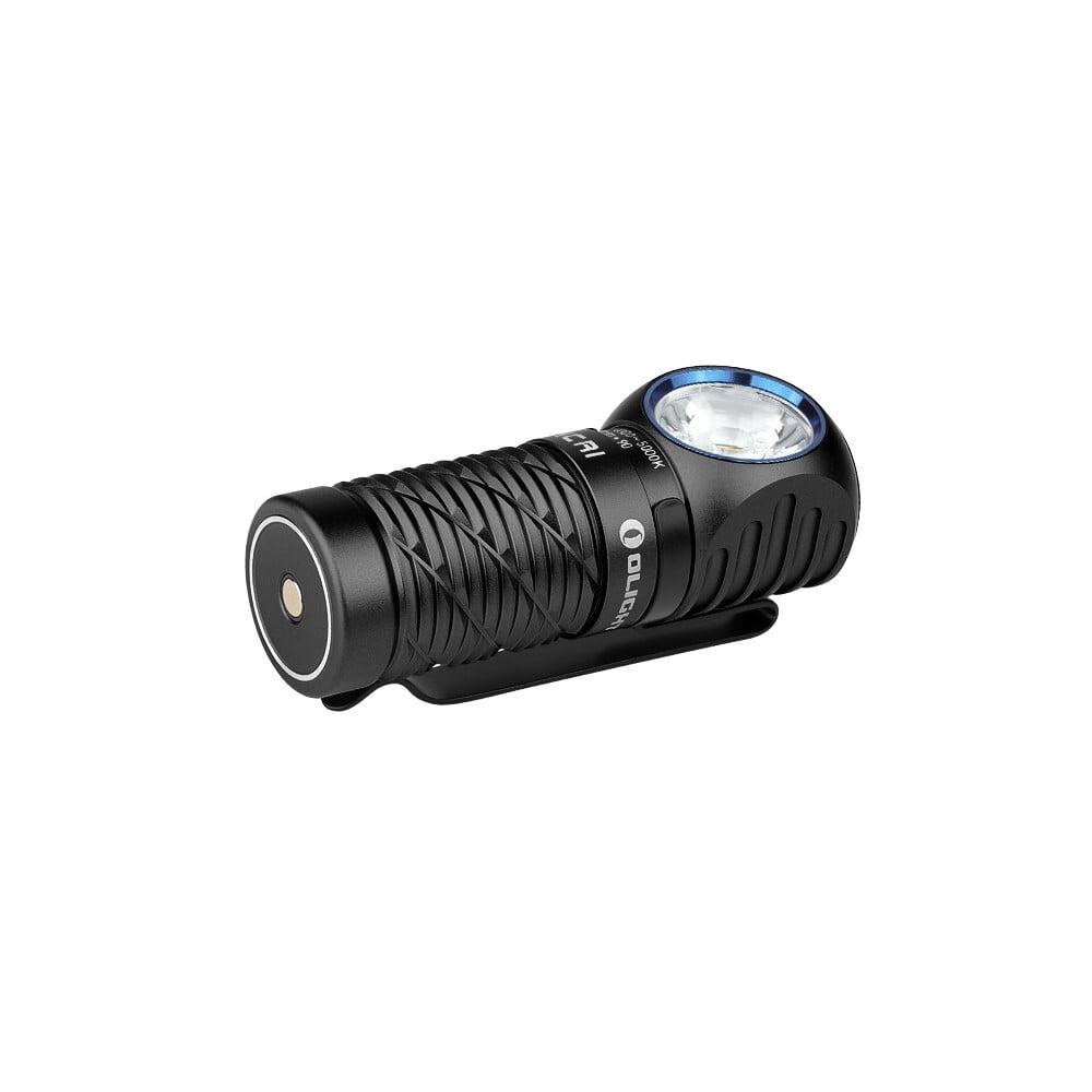 Perun 3 Mini Headlamp & Flashlight with Red and White Light（Black HCRI NW）