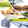 thumbnail image 5 of Foldable Travel Duffel Bag Tote Carry Luggage Person Item Bag Sport Duffle Weekenders Carry Overnight For Women Girls/ For house, 5 of 7
